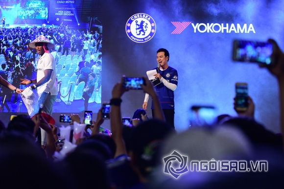 Didier Drogba, MC Thiên Vũ, Sao việt