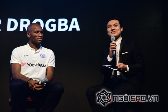 Didier Drogba, MC Thiên Vũ, Sao việt