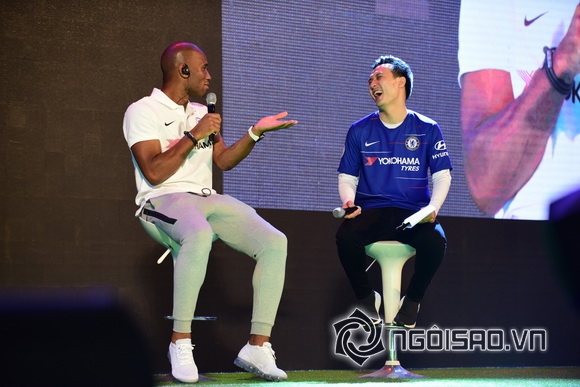 Didier Drogba, MC Thiên Vũ, Sao việt