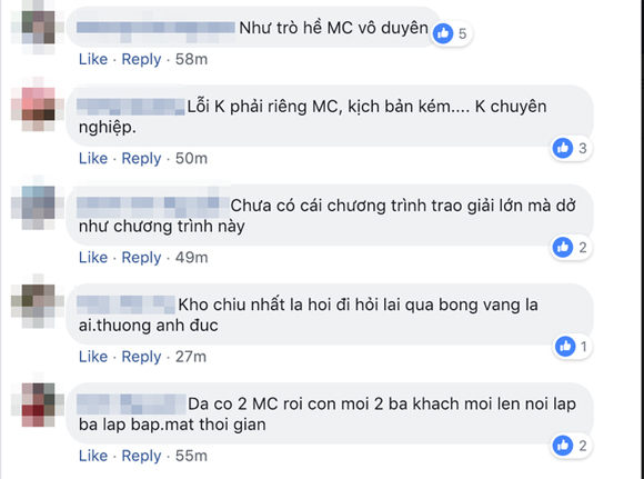 MC Thiên Vũ, MC Tường Vy, Lễ trao giải quả bóng vàng