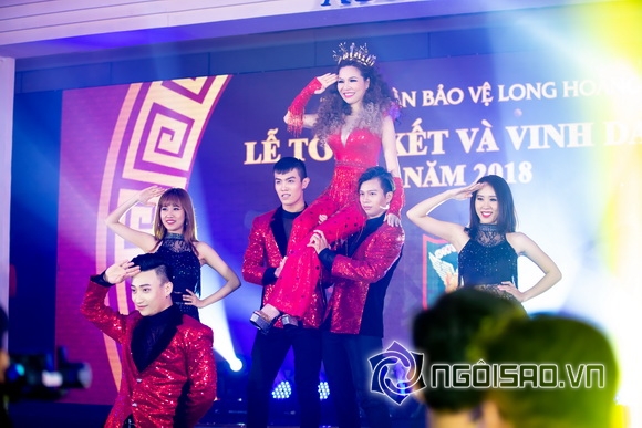 Hoa hậu Bùi Thị Hà, sao việt, Bảo vệ Long Hoàng