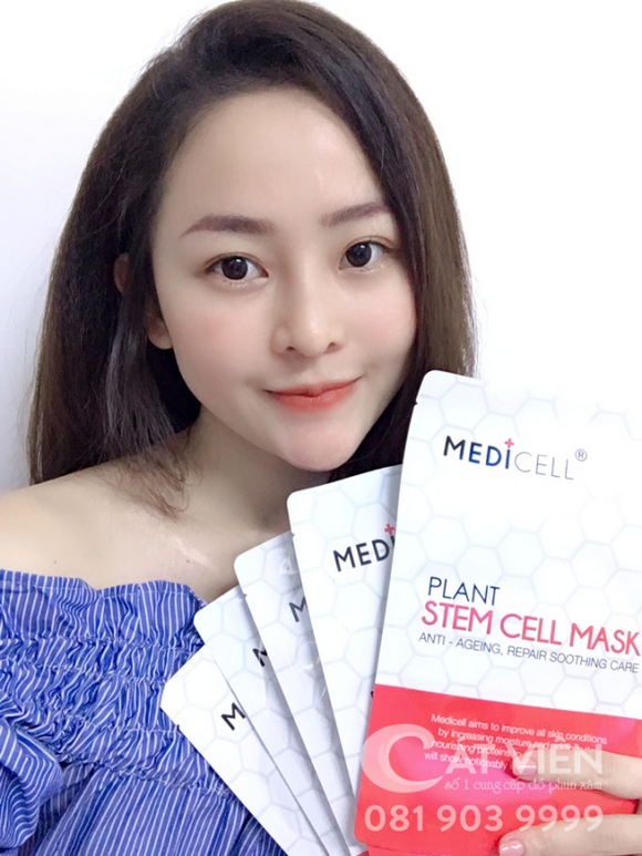 mặt nạ tế bào gốc Plant Stem Cell Mask, Đoàn Hằng, Medicell