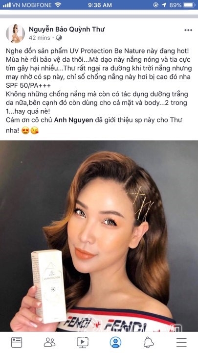 mỹ phẩm Be Nature, Doanh Nhân Kim Kelly