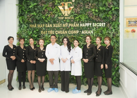 Nhà máy sản xuất mỹ phẩm Happy Secret, CEO Cao Thị Thùy Dung, mỹ phẩm Top White