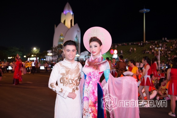 Á hậu Lý San Nghi, Festival biển Nha Trang, NTK Nhật Dũng