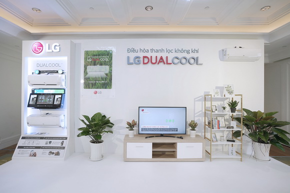 LG, điều hòa LG, LG DualCool, Hoàng Thùy