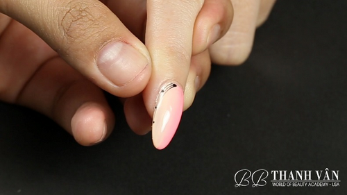 nail Ombre, BB Thanh Vân, Nail đẹp