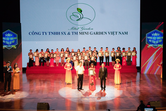 Mini Garden, Top 10 Thương hiệu – nhãn hiệu nổi tiếng Đất Việt 2019, CEO Đào Thu Ngân