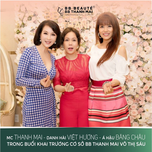 Việt Hương, BB thanh Mai, Trẻ hóa da