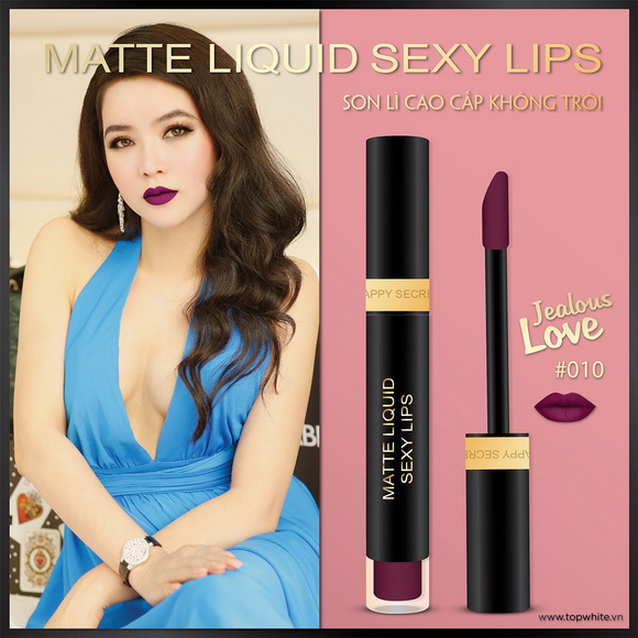 Matte Liquid Sexy Lips, Top White, CEO Cao Thị Thùy Dung