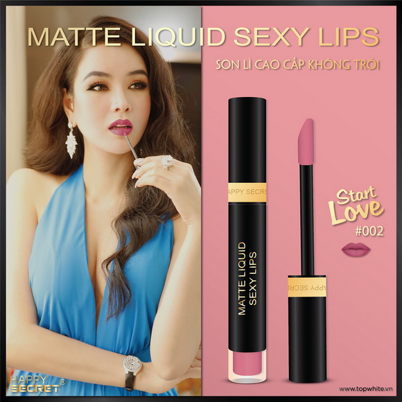 Matte Liquid Sexy Lips, Top White, CEO Cao Thị Thùy Dung