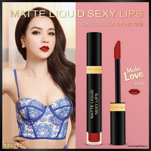 Matte Liquid Sexy Lips, Top White, CEO Cao Thị Thùy Dung