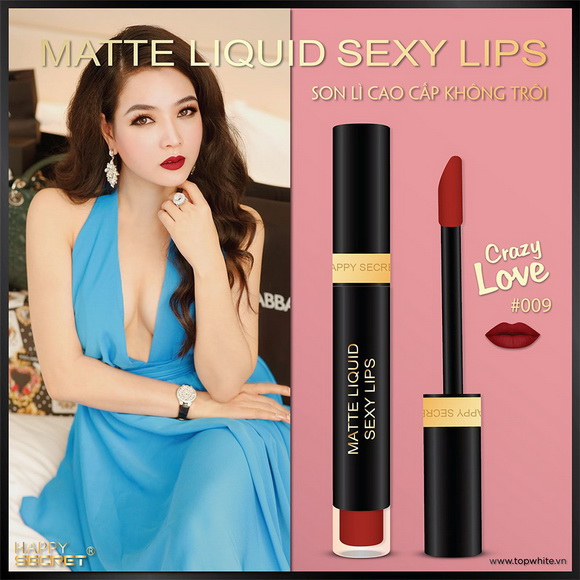 Matte Liquid Sexy Lips, Top White, CEO Cao Thị Thùy Dung