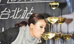 Mỹ nhân Hoa ngữ nổi tiếng 'bợm nhậu' 