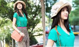 Ngẩn ngơ vì Trương Tử Lâm xuống phố