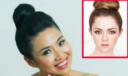 Tóc búi trẻ trung cùng Lê Khánh