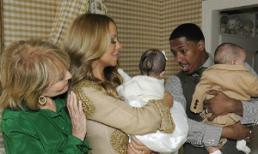 Mariah Carey "khoe" cặp song sinh 