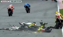 Từng centimet tai nạn thương tâm của tay đua MotoGP!