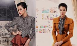 Trang phục thêm duyên dáng với nơ xinh 