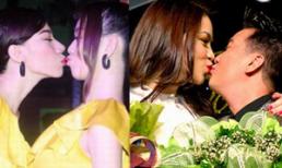 Sao Việt thích "diễn" những nụ hôn gây sốc