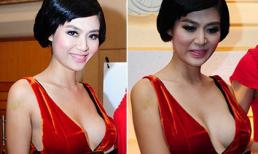 Chấm điểm sao Việt mặc váy xẻ sâu ngực