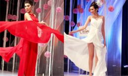 Trúc Diễm, Ngọc Quyên thi nhau tung váy