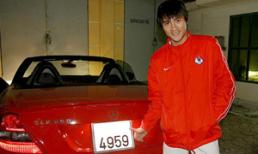 Thú chơi số đẹp của cầu thủ, sao thể thao Việt