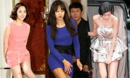 Giai nhân châu Á "vã mồ hôi" vì váy ngắn