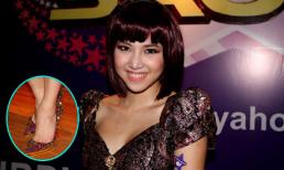 Đinh Ngọc Diệp gây choáng với giày 100 triệu 