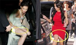 Những pha lộ nội y "khó đỡ" của sao