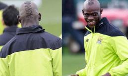 Balotelli lại gây "sốc" với kiểu tóc có một không hai