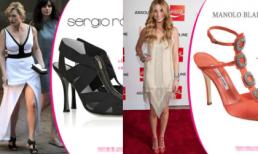 Soi giày hàng hiệu của sao Hollywood