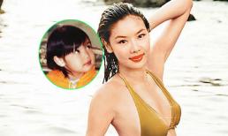 Lộ ảnh thời thơ ấu xinh đẹp của vợ Lê Minh  