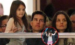 Bé Suri đi trượt băng cùng bố mẹ