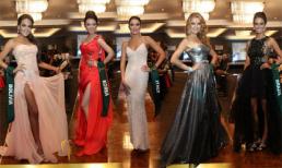 Người đẹp HH trái đất trình diễn váy dạ hội