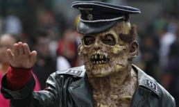 Rùng rợn lễ diễu hành của những thây ma