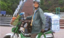 Người phụ nữ đi xe chaly xuyên Việt  