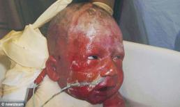 Bé trai "da lửa" kỳ lạ 