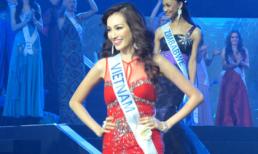 Trúc Diễm rạng rỡ trong đêm tổng duyệt Hoa hậu quốc tế 2011 