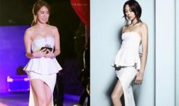 Kiều nữ Hàn đụng hàng váy hở lưng: Ai mặc đẹp hơn? 
