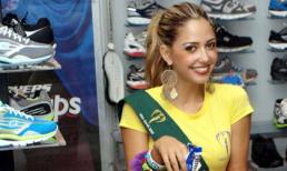 Thí sinh Hoa hậu Trái Đất hí hửng đi mua sắm