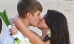 Cặp đôi Justin hôn nhau đắm đuối trong đám cưới