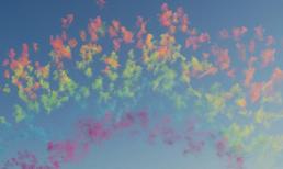 Đẹp kỳ ảo pháo hoa dành cho ban ngày