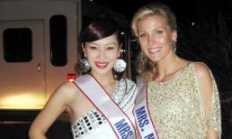 Thu Hương tranh thủ quảng bá hình ảnh người phụ nữ Việt Nam