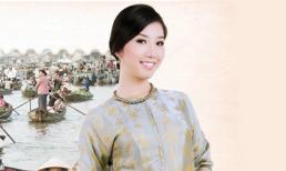 Nữ hoàng du lịch Quốc tế 2011 đẹp dịu dàng trong bộ tem Cần Thơ!