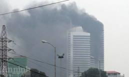 Cháy lớn tại tòa tháp Tập đoàn Điện lực