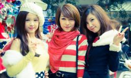 Ngắm B.sily tinh nghịch dạo phố Noel