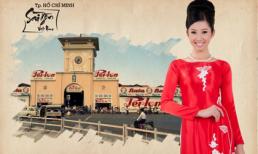 Post card Sài Gòn xưa của Thuý Ngân được yêu thích tại Trung Quốc