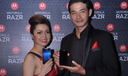 Ngọc Anh - Ngọc Ngoan giới thiệu Motorola Razr tại VN