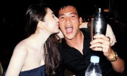 Công bố ảnh Thủy Tiên hôn Công Vinh khi "ngà ngà say"